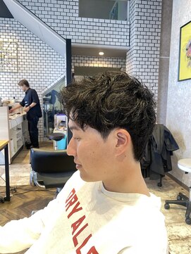 ステレオ ヘアデザイン 安城店(STEREO HAIR DESIGN) スパイキーショート×癖毛（5月）