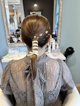 グローリープラス(Glory+plus) 結婚式 ヘアセット.