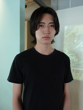 ノラジャーニー(NORA Journey) メンズボブウルフメンズミディアムレイヤーカットメンズウルフ