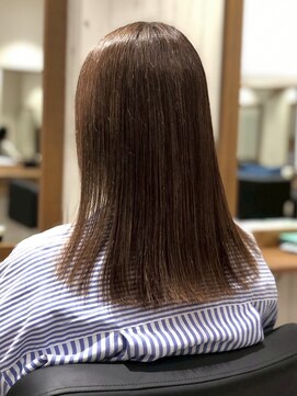 エミュー 大船店(emue) 大船駅髪質改善カラーオリーブベージュグレージュカラー40代50代