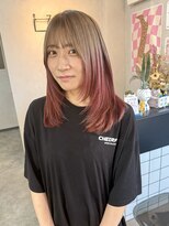 ナジック(749)&nbsp;ミルクティー×ピンクグラデーション