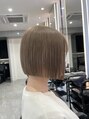 レノ 直江店(RENO) 切りっぱなしボブ大人気です!多数ご指名頂いております!