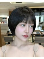 アフロート ルヴア(AFLOAT RUVUA)&nbsp;《岩田莉奈》40代50代に人気の似合わせ丸みショートボブ　新宿