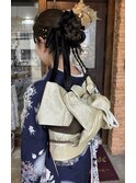 カット　ハイライト　白髪ぼかし　小顔パーマ　トリートメント