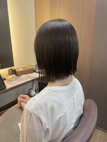 ミーツ meets+&nbsp;大人可愛いパツっとボブ☆