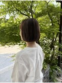 細ハイライト×イルミナオーシャンボブ