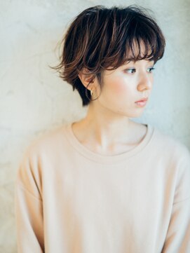 エーバイフー 江坂店(A BY WHO) A BY WHO/ショートカット/ハイライト/外はね/ヘッドスパ