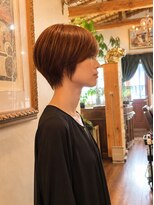 美容室 ブラウン(Brown)&nbsp;女性らしさ抜群上品ハンサムショート