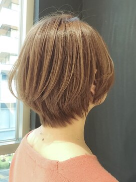 エアー 福岡(AIR) #6 ゼッペキ対応のショートボブ【グレージュカラー】で柔らかく