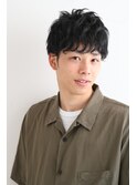 ソフトスパイラルパーマで作る無造作ヘア
