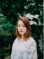 エマージュ 蒲田(Emerge)&nbsp;触りたくなる無造作パーマミディ