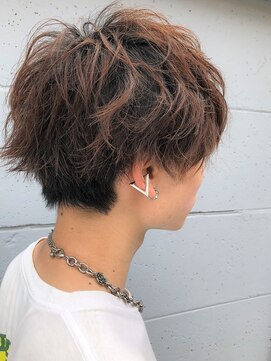 アローラ 三軒茶屋(Allora) ミックススパイラルパーマの王道マッシュ！女子ウケ◎