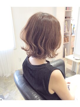 ヘアー アトリエ エゴン(hair atelier EGON) 大人可愛い！外ハネショートボブ