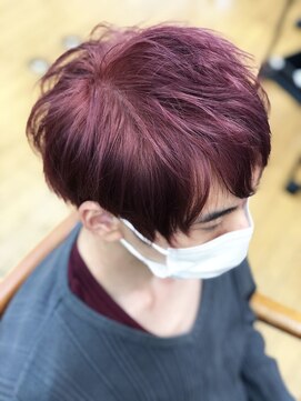 ベル(BELL) 赤くしたい！ダブルカラー♪【BELL桜新町/用賀】