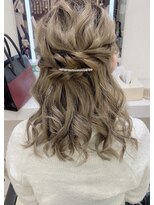 ヘイルジューシー(hail JUICY)&nbsp;ハーフアップ☆