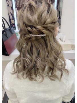 ヘイルジューシー(hail JUICY) ハーフアップ☆