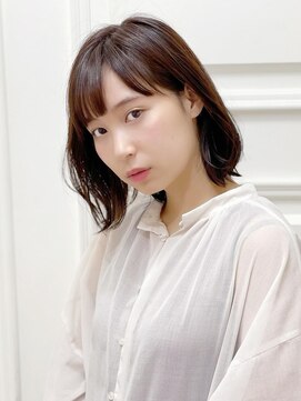 シェア 梅田 バイ ケーツー(SHARE 梅田 by k-two) 前髪ありボブ/髪質改善/酸性矯正/30代/40代/50代/60代グレイヘア