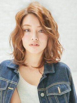 ティファ 自由が丘店(Tiffa) 大人かわいいクールラフなウェーブボブ