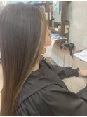 【サロンスタイル】フェイスフレーミングで白髪ぼかし