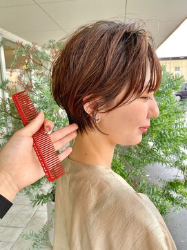 メラク バイ コア(Merak by CoRe.gn) 色気ショート/ショートカット/ショートヘア 嶋田 成希@20代30代