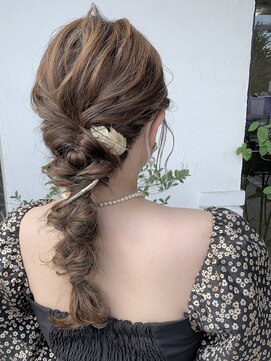 セルピコ(CelPico) 編みおろしアレンジ