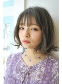 【LETTRE】シルキーグレージュボブ