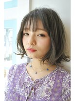 レトル(LETTRE)&nbsp;【LETTRE】シルキーグレージュボブ