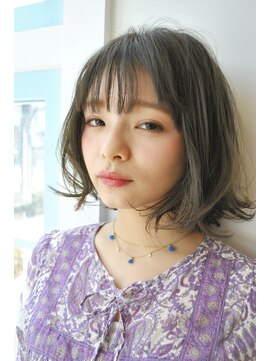 レトル(LETTRE) 【LETTRE】シルキーグレージュボブ