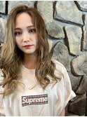 外国人風ロングウェーブ(RED/RED本厚木)
