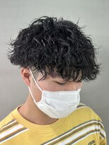 フィフス 天神大名(fifth)&nbsp;ツイストスパイラルパーマ刈り上げツーブロックメンズパーマ