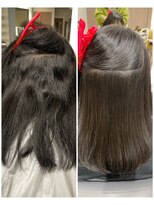 アロン(Allons Ginza)&nbsp;【髪質改善】エイジングによるうねりとパサつきを艶髪へ