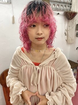 フィン(fin,) ブリーチカラー/ハイトーン/パーマ/ブリーチなしダブルカラー