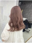 くすみピンクブラウン