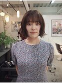 *ニュアンスボブ×ゆるっと外ハネ*
