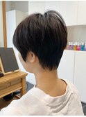 大人カジュアル30.40代シンプルショート　夏目サトル