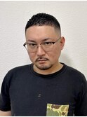 フェード×濡れパンクロップスタイル <理容室> <松江>