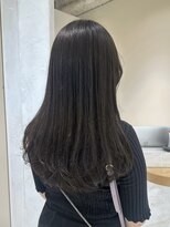 ニール 名古屋 伏見 丸の内(NEELU)&nbsp;【Neelu_pon】ナチュラルレイヤー×ほんのりオリーブグレージュ