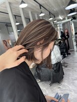 レディアル 大宮(REDEAL ope.) 【ハイライト】ベージュハイライトバレイヤージュ