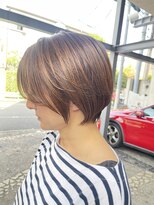 カシュカシュ(cache cache)&nbsp;白髪活かしカラー　白髪ぼかしハイライト