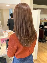 ラファンス 栗林店(LaFENCE) 艶髪/フォギーベージュ/セミロング