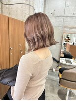 ノイ(noii)&nbsp;切りっぱなしボブ/ボブ/タッセルボブ/ウォームベージュカラー