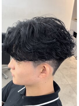 メンズフィール 東梅田店(MENS FEEL) 【標準】フェザーパーマ