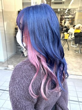 リングバイモアムー(Ring by Moremuu) issy デザインカラー ブルーピンク