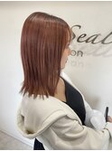 イエベの方必見☆☆大人可愛いコーラルベージュカラー