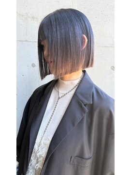 ラキングキョウト(LA KING KYOTO) 切りっぱなしボブ