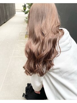 ムク 横浜店(muku) ミルクティーベージュダブルカラーケアブリーチインナーカラー