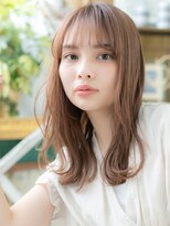 カバーヘア イヴ 戸頭店(COVER HAIR EVE) ★シースルーバングくすみベージュフェミニンロング20代30代★1