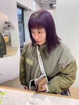 ユー(yew)&nbsp;ダークパープル　kaho