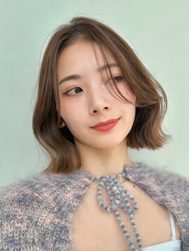 ロンドブルーム 天神大名店(Lond Bloom) 10代20代30代韓国ボブ髪質改善切りっぱなしボブ似合わせカット