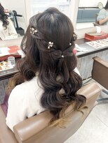 セットサロン ベル(Belle)&nbsp;ハーフアップ